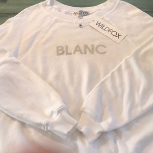 Wildfox White Sweatshirt